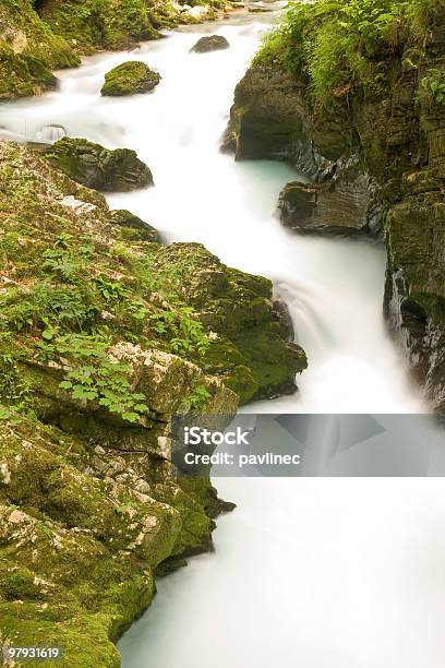 Mountain Waterfall Stock Photo - Download Image Now - Abstract, Beauty In Nature, Blurred Motion