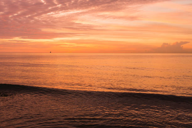 istock Vivid Sahara Dust Sunrise in Palm Beach, Florida 979318736