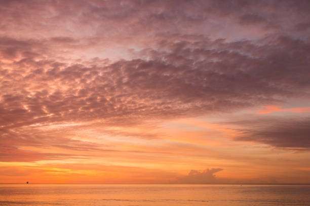 istock Vivid Sahara Dust Sunrise in Palm Beach, Florida 979318756