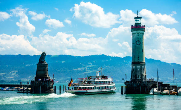 istock harbor of lindau - germany 979319846