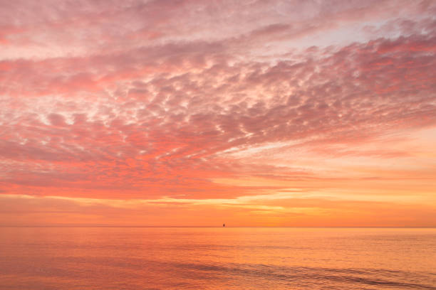 istock Vivid Sahara Dust Sunrise in Palm Beach, Florida 979320090