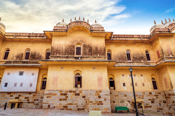 istock Nahargarh Fort building exterior architecture view at Jaipur Rajasthan 979320788