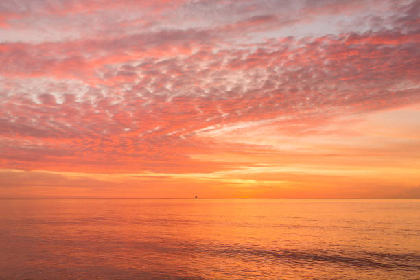 istock Vivid Sahara Dust Sunrise in Palm Beach, Florida 979320838