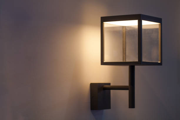 istock Beautiful modern wall lamp interior contemporary decoration 979321076