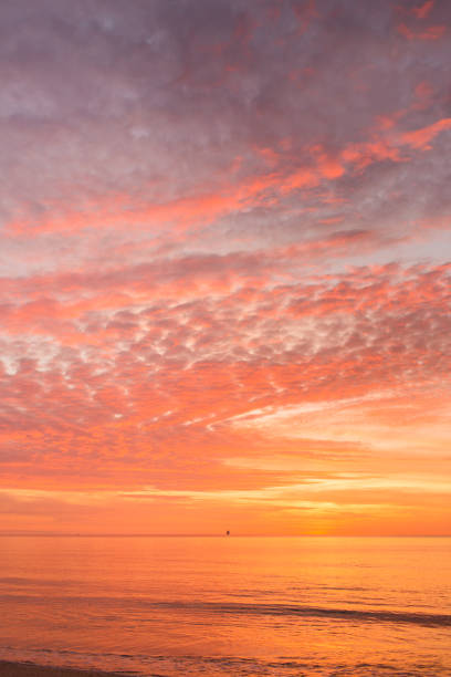 istock Vivid Sahara Dust Sunrise in Palm Beach, Florida 979321412