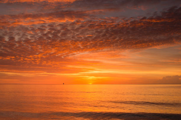 istock Sunrise in Palm Beach, Florida During the Sahara Dust Front 979329124