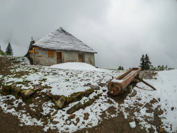 istock Chalet in Switzerland Alps 979331528