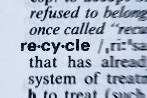 istock Recycle Word in the dictionary 97934807