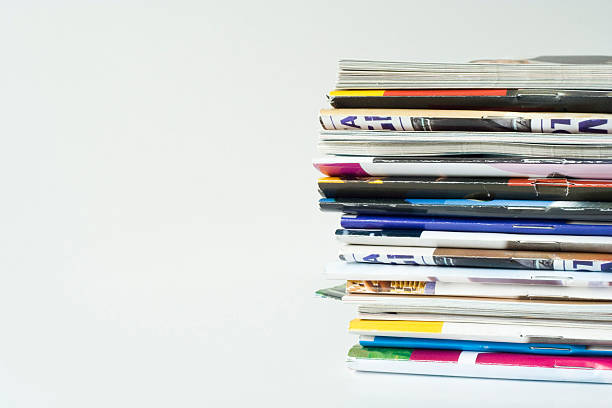 istock Pile of magazines 97934915