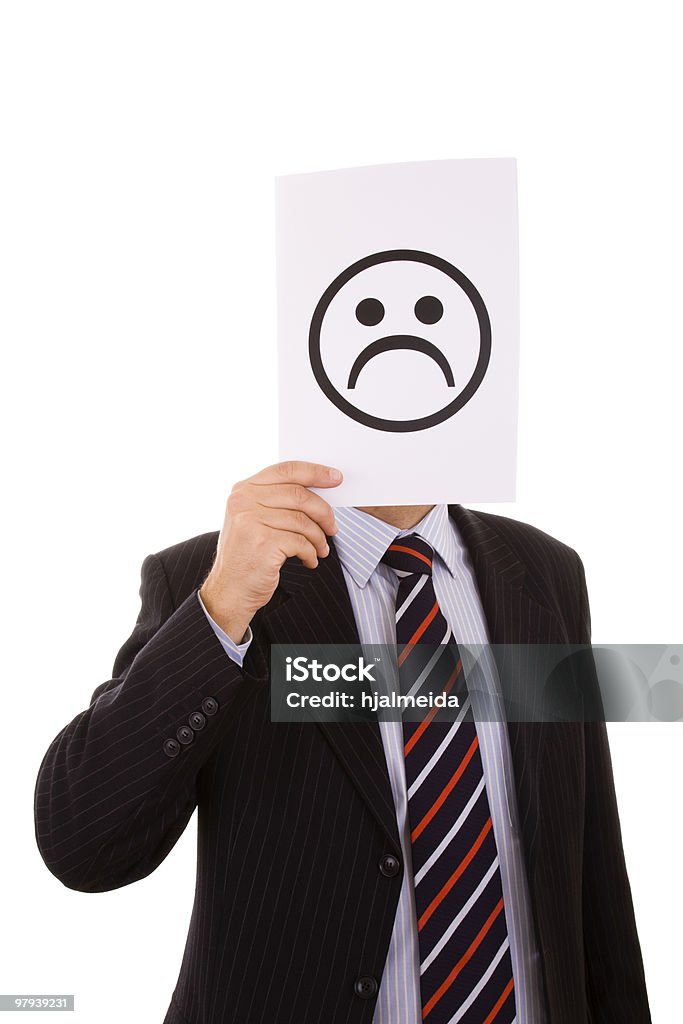 sad businessman  Adult Stock Photo