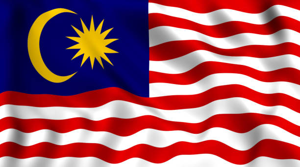 istock Flag malaysia waving in the wind 979410368