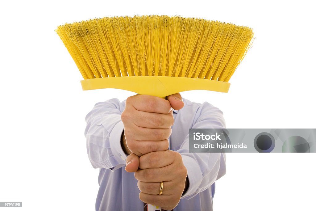 Limpieza de hombres - Foto de stock de Ejecutivo libre de derechos