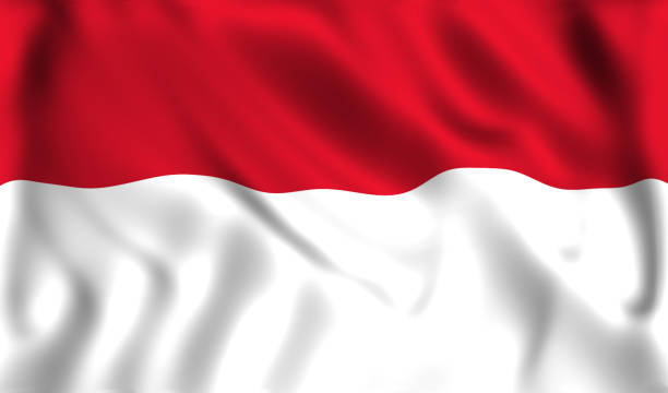 istock Indonesia flag waving in the wind 979412366
