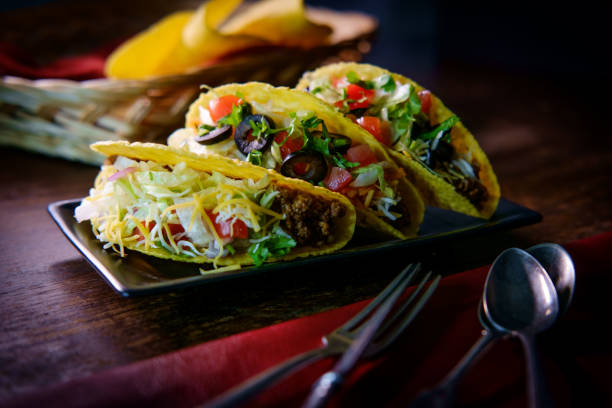 istock Spicy Mexican Beef Tacos 979434238