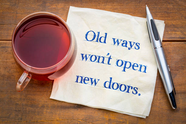 istock Old ways will not open new doors 979437528