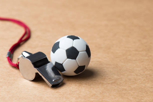 istock Whistle and Soccer Ball 979453330