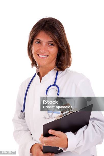 Foto de Médico Feminino Amigável e mais fotos de stock de Adulto - Adulto, Adulto de idade mediana, Amizade