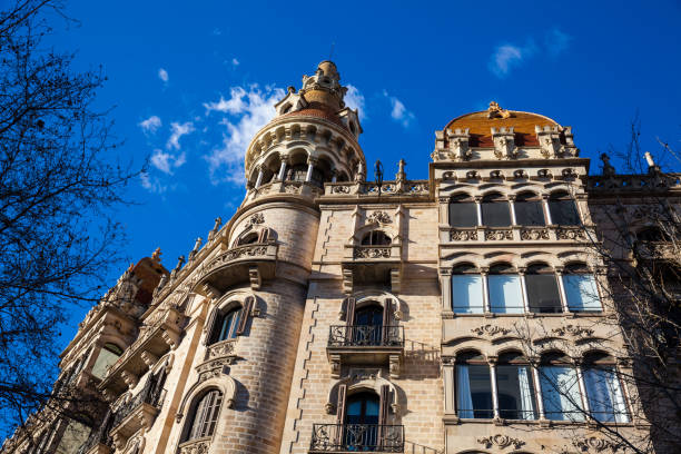 istock Beautiful building at Passeig de Gracia in Barcelona 979458908