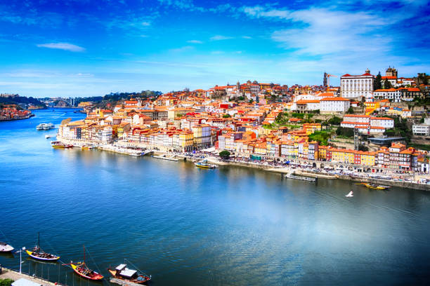 istock Porto, Portugal old town view with Douro river 979474220