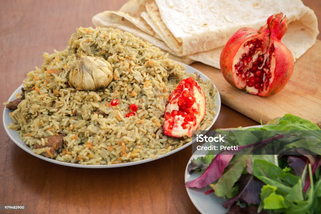 Lamb Pilaf Stock Photo - Download Image Now - Asia, Carrot, Cooking