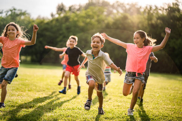 istock Children enjoying running in the nature 979496968