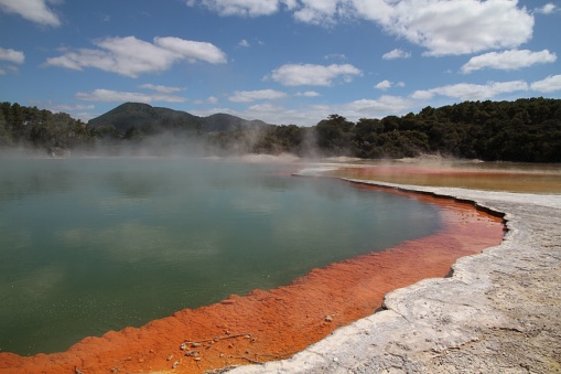 Rotorua - City laying in the heart of an active geothermal area