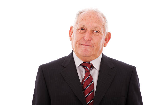 istock Happy senior businessman 97951634