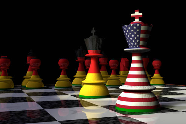 istock USA and Germany Chess Standoff 979543952