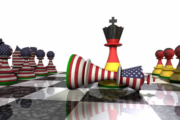 istock USA and Germany Chess Standoff 979544006