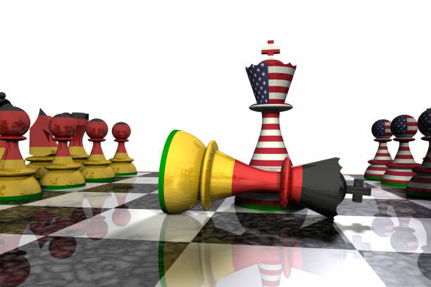 istock USA and Germany Chess Standoff 979544026