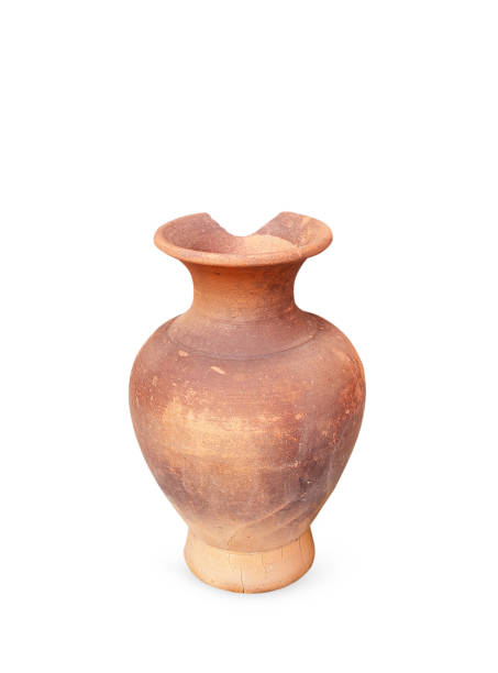 istock Broken amphora isolated on the white background 979550278