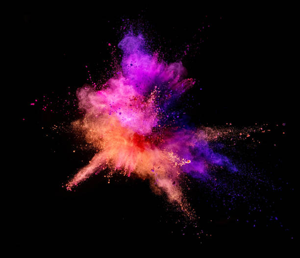 istock Explosion of coloured powder 979563082