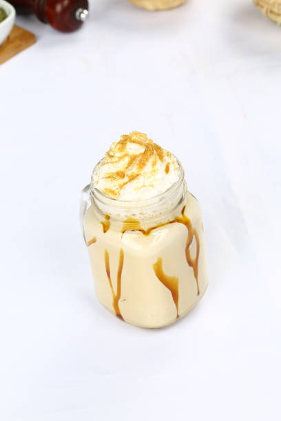 istock Vanilla Milkshake and whipped cream 979575582