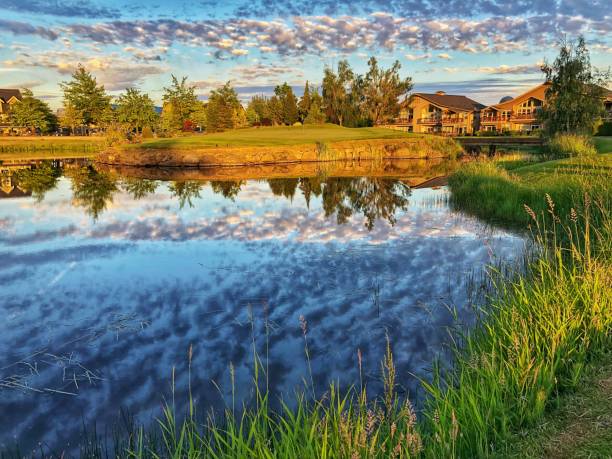istock Sunset by lake, WA, USA 979596472