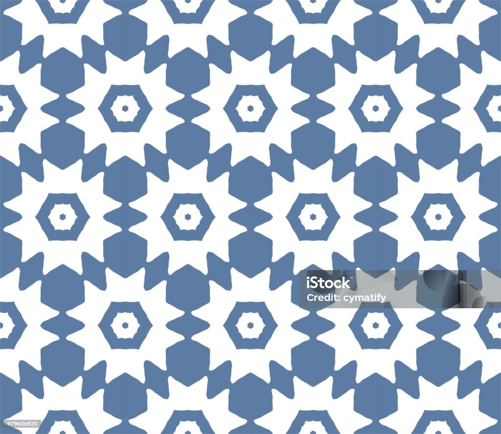 Geometric Repeating Tile Cymatify Geometric Repeating Tile Pattern Stock Illustration - Download ...