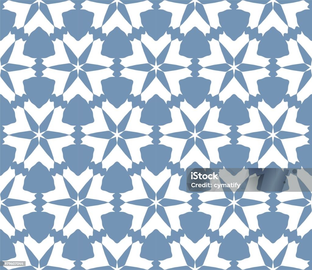 Tile Random Geometric Pattern Cymatify Geometric Repeating Tile Pattern Stock Illustration - Download ...