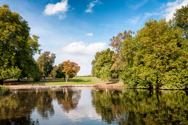 istock Public Park In Cheltenham, England 979623036