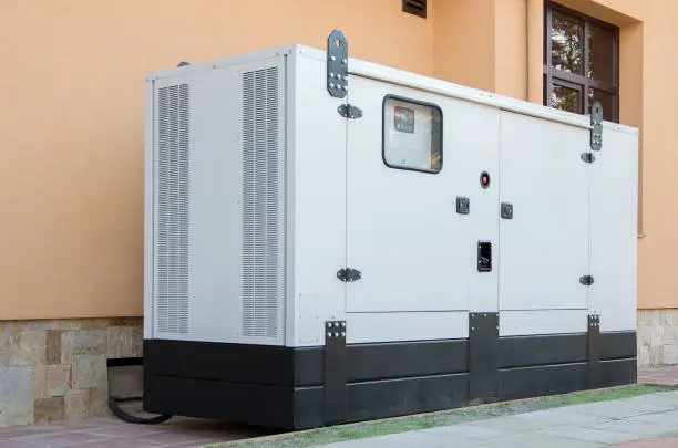 Photo of Generator for emergency electric power.