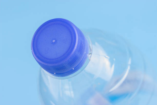 istock Plastic bottles of water close-up 979626086