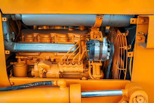 industrial motor, truck motor, engineering