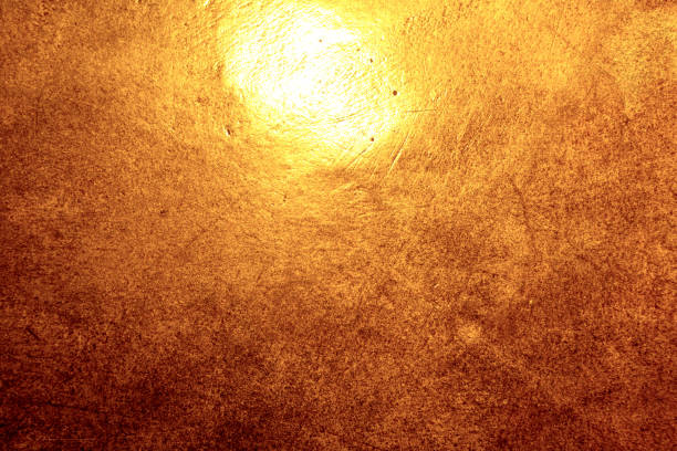 istock Golden metal texture background with high details 979644894