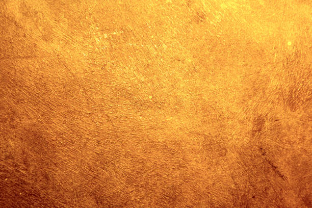 istock Golden metal texture background with high details 979647130