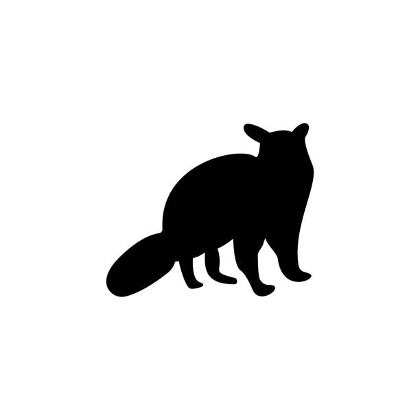 silhouette of opossum icon. Element of animals icon for mobile concept and web apps. Detailed silhouette of opossum icon can be used for web and mobile silhouette of opossum icon. Element of animals icon for mobile concept and web apps. Detailed silhouette of opossum icon can be used for web and mobile on white background opossum silhouette stock illustrations