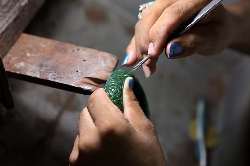 Craft jewelry making Jewelry wax model making