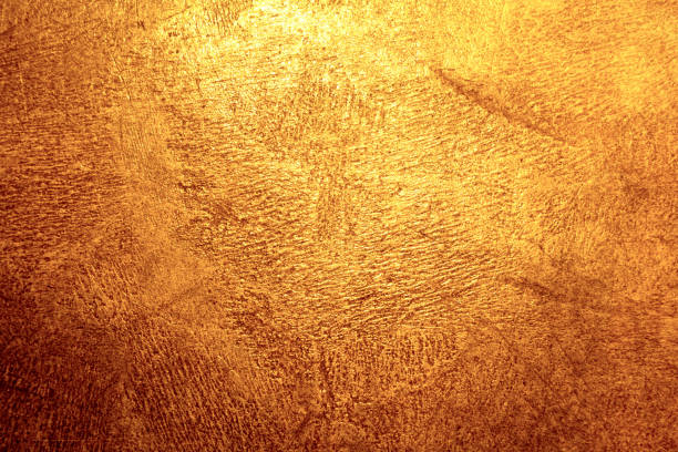 istock Golden metal texture background with high details 979684314