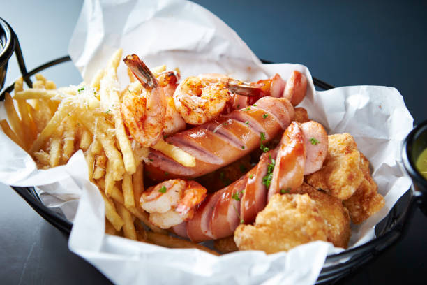 istock Assorted grills and fries 979715884
