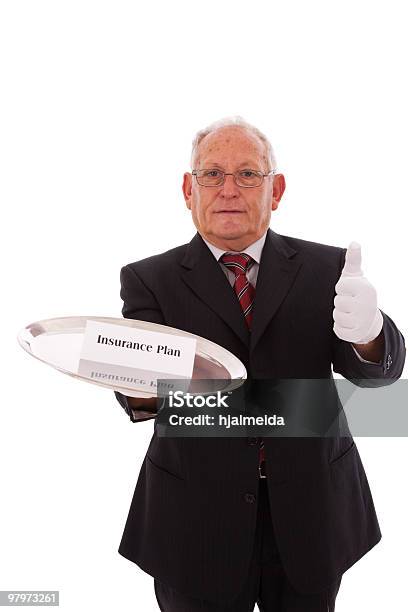 Reiseversicherung Plan Stockfoto und mehr Bilder von Butler - Butler, Handschuh, Weiß