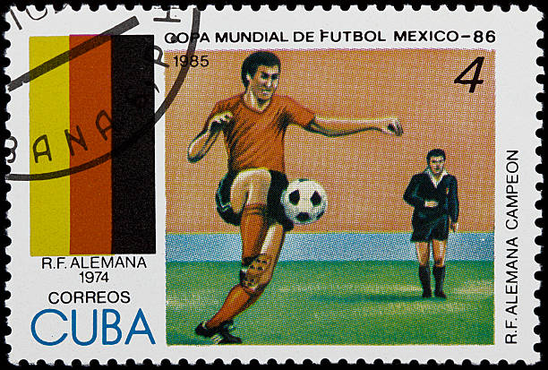 istock Football/soccer stamp 97973884