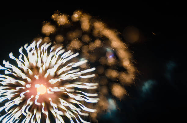 istock Bright bursts of fireworks 979751694