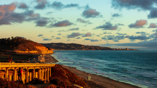 istock The sunset at the Terry Pines Beach, San Diego, CA 979764502
